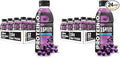 Protein2o 2-in-1 Clear Whey Protein & Electrolyte Beverage, 15g Protein, Gluten-Free, 16.9 fl oz Bottles, Grape (Pack of 24)