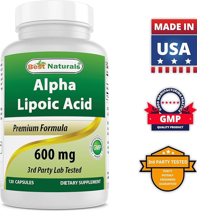 Best Naturals Celery Seed 600 Mg & Alpha Lipoic Acid 600 mg