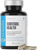 LES Labs Cortisol Health – Stress Relief, Balanced Cortisol Response, Relaxation & Deep Sleep – Phosphatidylserine, Magnesium, Magnolia Bark, Rhodiola Rosea & Ashwagandha – Non-GMO – 60 Capsules