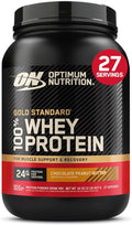 Optimum Nutrition Gold Standard 100% Whey Protein Powder, Chocolate Peanut Butter, 2 Pound (Packaging May Vary)