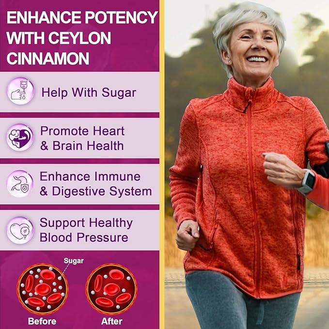 ZEBORA Premium Berberine HCL Supplement 1200 mg, Berberine GLP-1 Support with Ceylon Cinnamon, ALA & Capric Acid, Supports Immune & Antioxidant, Non-GMO, 120 Capsules
