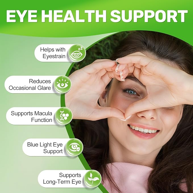 Lutein and Zeaxanthin Supplements, Eye Vitamin & Mineral Supplement, Multivitamin for Vision & Ocular Health with Omega-3, Protect and Enhance Your Eye Health Completely, 300 Softgels
