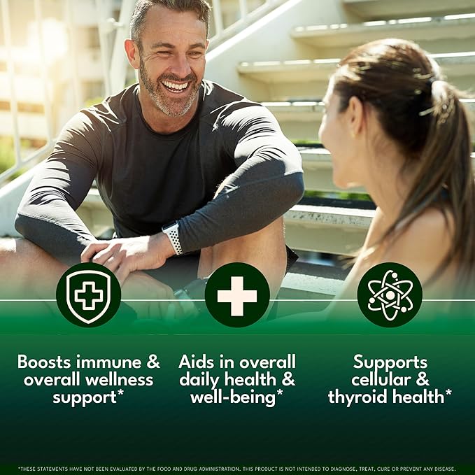 Thyroid Support Drops - Selenium, Zinc, Iodine, L Tyrosine, Ashwagandha, Turmeric, Schisandra Guggu, Cayenne, Basil - Liquid Supplement Folate Copper Alcohol -Free, Vegan, Non-GMO – 2 oz