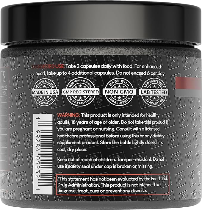 Formulation Factory Primal Power 10-in-1 Beef Organ Supplement - Grass Fed Beef Liver Capsules with Heart, Bone Marrow, Kidney, Testicle - Freeze Dried Organ - 120 Capsules, 2 Month Supply