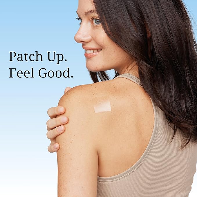 The Patch Remedy Sleep | Valerian, Passionflower, Hops, Magnesium Glycinate | 30 Patches
