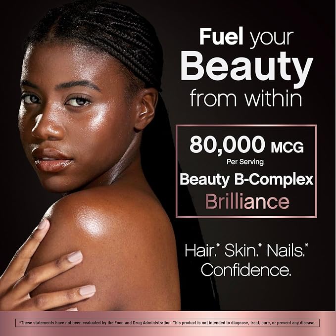 NeoCell Biotin Collagen Keratin Supplement | 80000mcg | 60 Capsules | Beauty B-Complex | Plus Hyaluronic Acid | Hair, Skin, and Nails