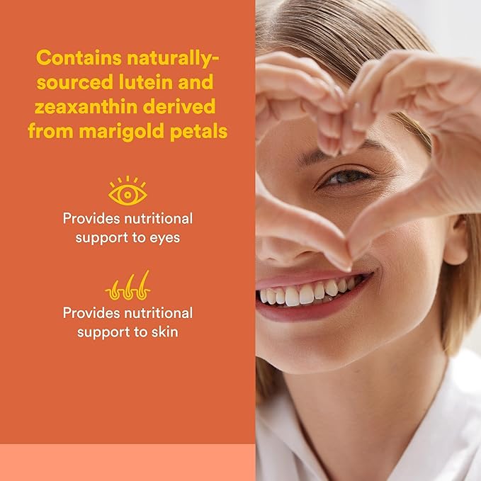 Natural Factors - Lutein 20mg, Natural Antioxidant to Support Eye Health, 60 Soft Gels
