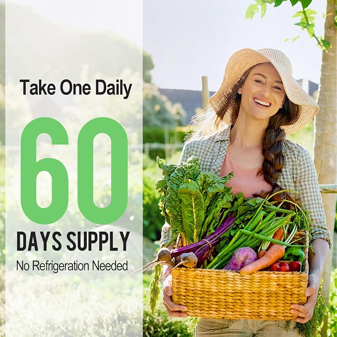 Probiotics for Women & Men - 300 Billion CFU, 24 Strains Probiotics + 15 Organic Herbs Prebiotics for Digestive, Gut Health, Immune, Constipation, Diarrhea & Whole-Body Health - 4 Months Supply