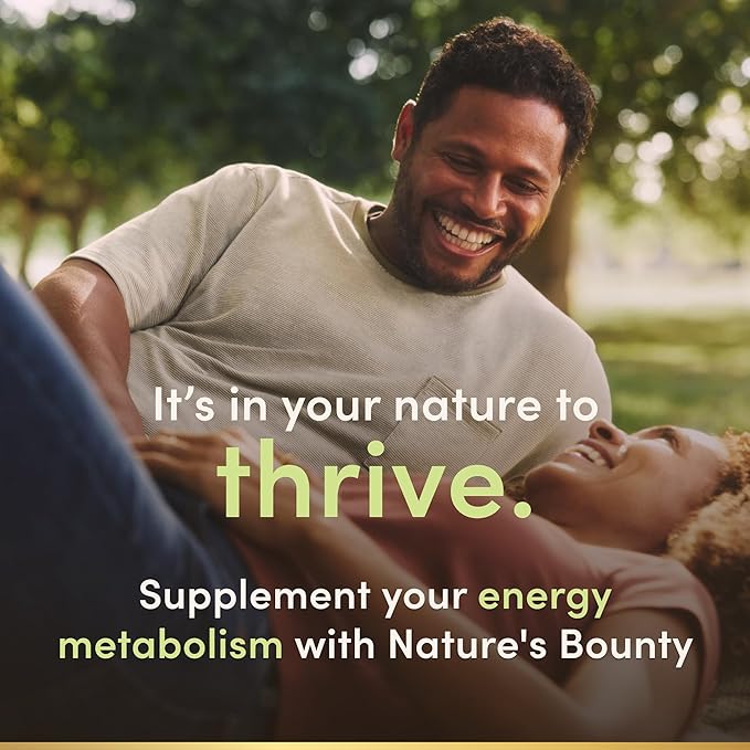 Nature's Bounty Vitamin B, B-2 Vitamin 100mg as Riboflavin Supplement, Aids Energy Metabolism, 100 Vegetarian Coated Tablets, 100 Day Supply