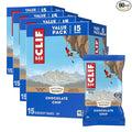 CLIF BAR - Energy Protein Bars - Chocolate Chip - Made with Organic Oats - Energy Bars - Non-GMO - 15 Count, (Pack of 4)