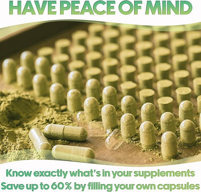 XPRS Nutra Vegan Size 000 Separated Capsules- 100 Count Premium Empty Caps Separated in Bags - Clear Empty Capsules - 000 Pills for DIY Supplement Filling