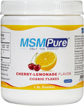 KALA HEALTH MSMPure Cherry Lemonade Flavored Coarse MSM Powder Flakes – US-Made MSM for Joint Health, Skin Appearance, and Hair & Nail Support – 1 lb, Organic Sulfur