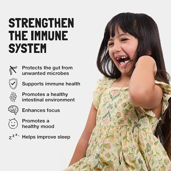Food Over Drugs Children's para Formula – Organic Cleanse for Children & Toddlers – Natural Gentle Herbal Tincture for Digestive Balance – Safe Daily Formula for Kids Intestinal Wellness