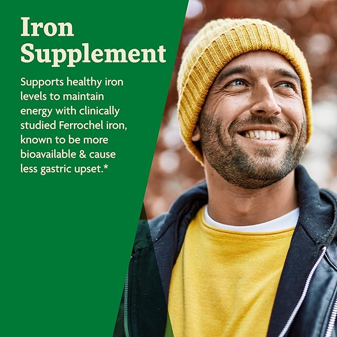 Floradix Iron + Herbs - Iron Supplement for Healthy Energy Support* & Gaia Herbs PRO AMPK Activator - Supports Cellular Energy - Bundle (Pack of 2)