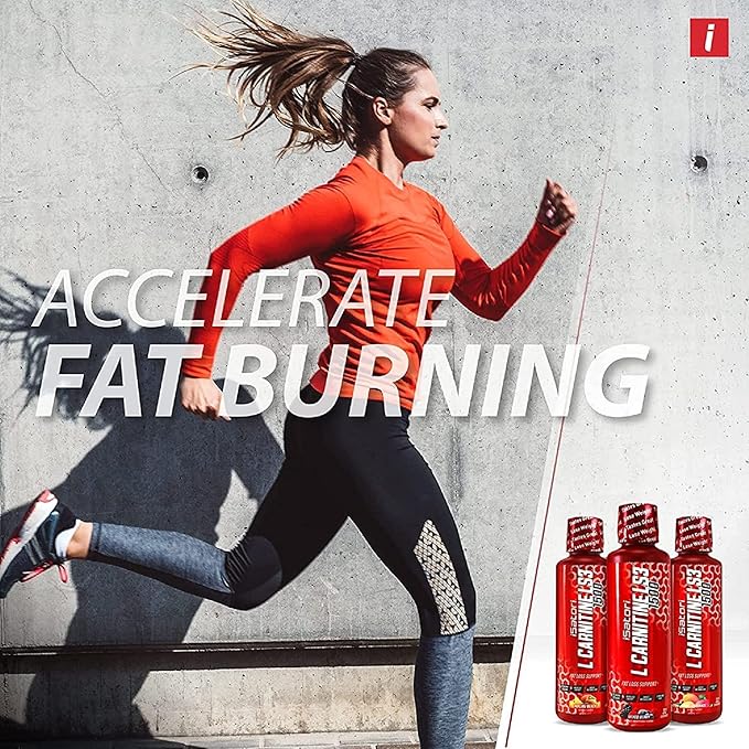 iSatori L-Carnitine LS3 1500, Triple-Blend Liquid L Carnitine Supplement, with Acetyl & Tartrate, Stimulant Free Energy, Low Calories, Sugar or Gluten, Keto-Friendly, Malibu Beach Flavor (32 Servings)