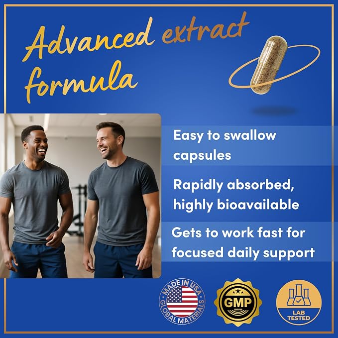 Fadogia Agrestis and Tongkat Ali Supplement - Fadogia Agrestis 600mg, 500mg Longjack Tongkat Ali for Men, Maca Root, Fenugreek, Ashwagandha, Saw Palmetto to Support Energy, Stamina, Vitality - 120Caps