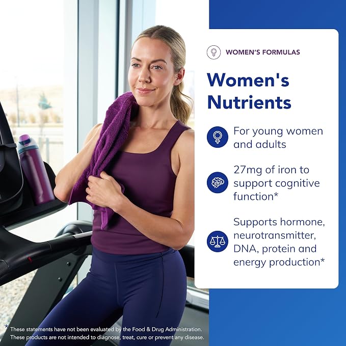 Pure Encapsulations Women’s Nutrients - Multivitamin & Mineral Complex for Women - Essential Daily Support for Energy, Hormones & Cellular Health* - 60 Capsules