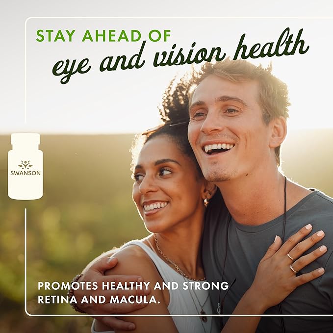 Swanson Lutein Eye Vision Retina Macula Health Supplement 40 mg 60 Softgels Sgels