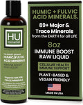 Fulvic Acid Trace Minerals Drops for Water - Raw Liquid Ionic Minerals with Humic Acid & Electrolytes - Energy, Immune & Gut Support, Detox - Vegan Plant-Based Concentrate - 8 oz