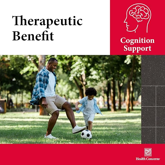 Health Concerns Cogni-Spark – Brain Support for Memory, Focus, and Mental Clarity – Alpha-GPC Choline Supplement for Cognition, Nerve Function & Longevity – Cognitive Health Formula – 30 Capsules