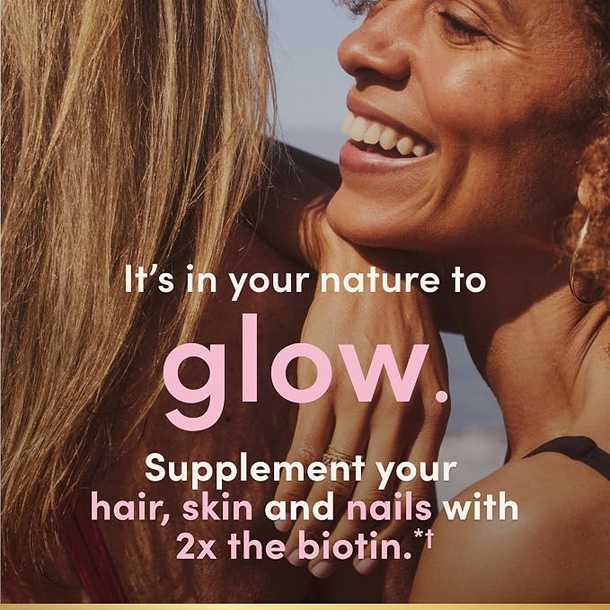 Nature's Bounty Advanced Hair, Skin & Nails, Argan-Infused Vitamin Supplement with Biotin and Hyaluronic Acid, 150 Rapid Release Softgels (Pack of 2)