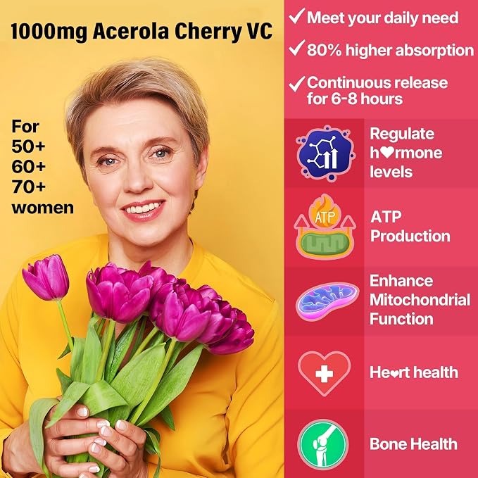 Liposomal Vitamin C 1000mg + D3 5000IU + Zinc Filled Gummies, Folate 800mcg Chewable Supplement, Elderberry for Immune, Hyaluronic Acid, VE, for Beauty, Energy & Overall Health, Sugar Free, Natural ﻿