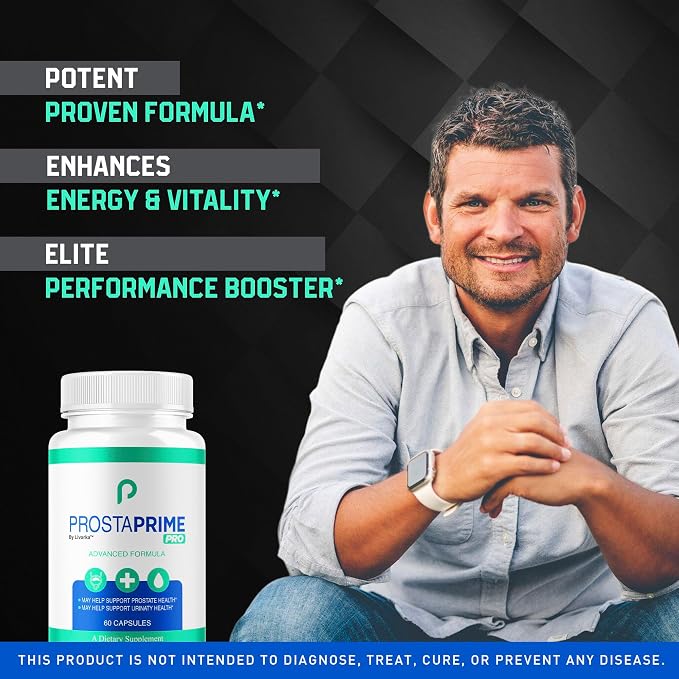 (2 Pack) ProstaPrime Pro Capsules - Official for Men Pills Supplement Support, Natural Premium Advanced Formula Health & Wellness, ProstaPrime Pro Reviews, 120 Capsules for 2 Months