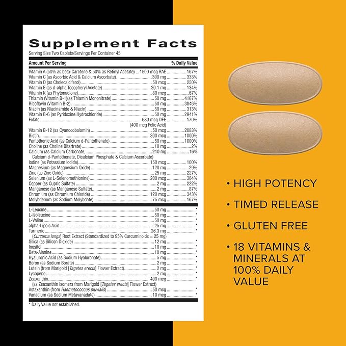GNC Mega Men Sport Multivitamin | Performance, Muscle Function, and General Health | 90 Count