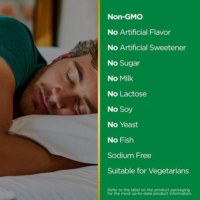 Nature's Bounty Sleep + Stress Support, Sleep3 Maximum Strength 100% Drug Free Sleep Aid, Dietary Supplement with Ashwagandha, Time Release Technology, 10mg, 28 Tri-Layered Tablets (Pack of 2)
