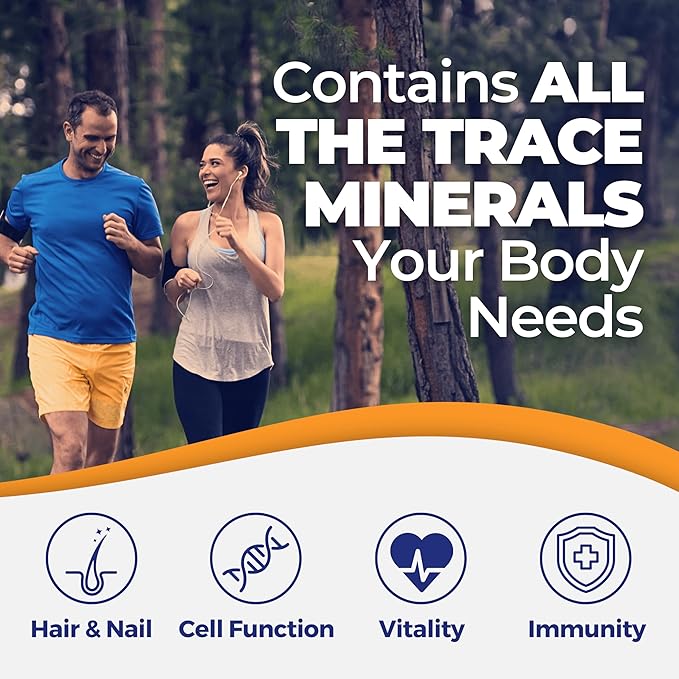 Mimi's Miracle Minerals Fulvic Acid Humic Acid - Trace Mineral Supplement, 70 Ionic Minerals - Organic Plant Derived Liquid (4 oz Refill, 120 Day Supply)