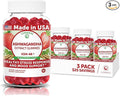 Lunakai USA Made KSM-66 Ashwagandha Gummies for Women & Men – Daily Vegan Supplement for Stress, Mood & Sleep Support – 3 Pack