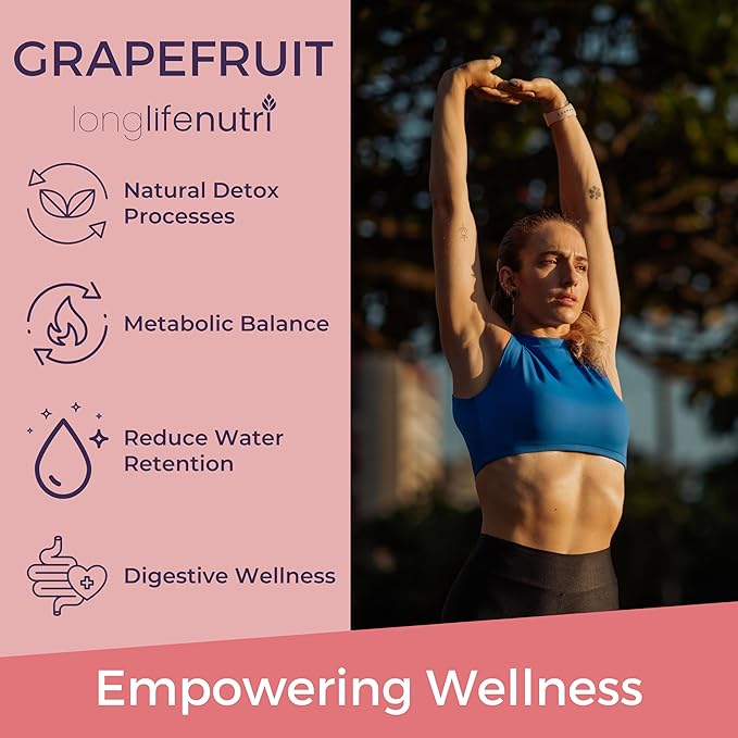 LongLifeNutri Grapefruit Seed Extract 500 mg + Monolaurin 1500 mg Bundle - 180 + 200 Vegetarian Capsules, Daily Energy & Balance, Gut Health & Natural Defense, GMP Certified, Made in USA