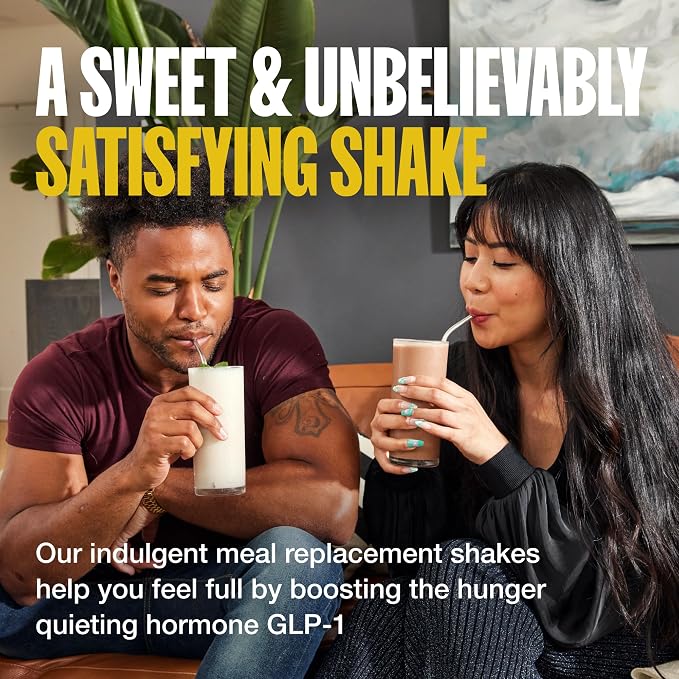 Supergut Prebiotic Shakes | Meal Replacement | Boost GLP-1 | High Protein and Fiber | No Added Sugar | Keto Food, Meal, Snack (Vanilla, 14 servings)