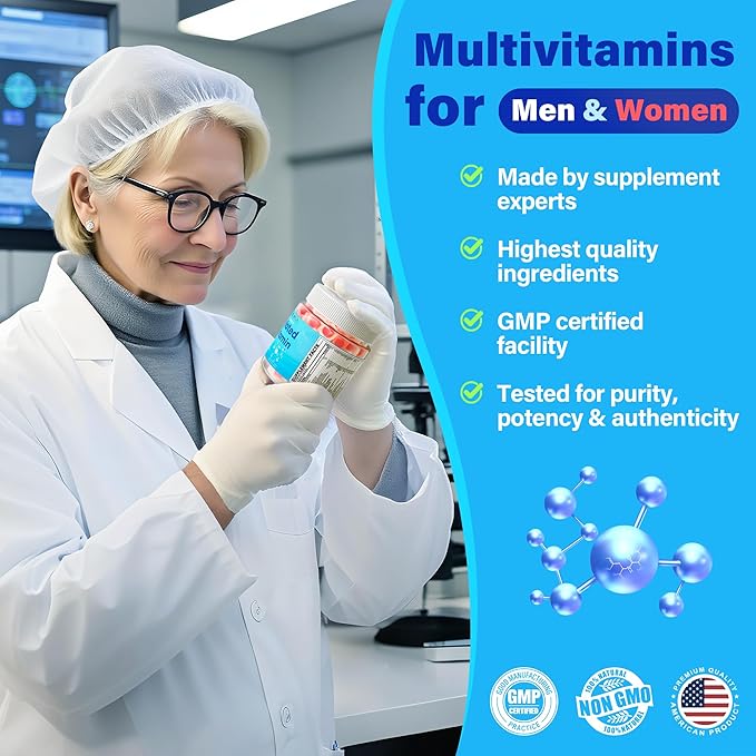 Methylated Multivitamin for Women & Men Gummies w/ Omega-3, Calcium, D3 K2, Methylfolate & B12, TMG, Daily Vitamin A, C, E, B Complex, Magnesium, CoQ10, Probiotic for Overall Health- Vegan, 2 Pack