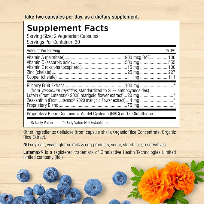 Mt. Angel Vitamins - Eye Complete