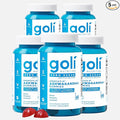 Goli Zero Sugar Ashwagandha & Vitamin D, Maca, L-Theanine Gummies, No Artificial Sweeteners, No Sugar Alcohols. Mixed Berry, KSM-66, Vegan, Plant Based, Non-GMO, Gluten-Free & Gelatin Free. (5)