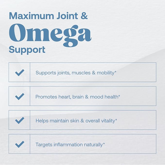 Omax3 Professional Strength Ultra-Pure Omega-3 Fish Oil - 1000 mg - Maximum Joint & Muscle Support - EPA DHA - NSF Certified - 60 Softgel Blister Pack