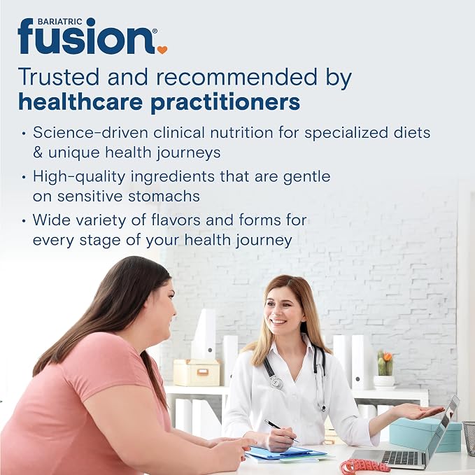 Bariatric Fusion Bariatric Multivitamin with Iron for Women | Hair, Skin and Nails Blend for Hair Loss After Bariatric Surgery & GLP-1 | 30 Capsules | 1 Month Supply