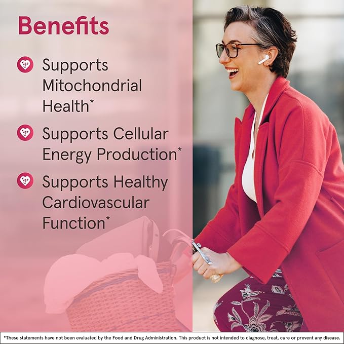 Jarrow Formulas QH-absorb 200 mg - High Absorption Co-Q10 - Active Antioxidant Form of Co-Q10 - Supports Mitochondrial Energy Production &Cardiovascular Health - Up to 60 Servings