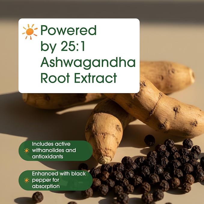 NatureBell Ashwagandha Root with Black Pepper Extract - 240 Capsules - High Strength Adaptogen for Calmness, Relaxation & Immune Support*