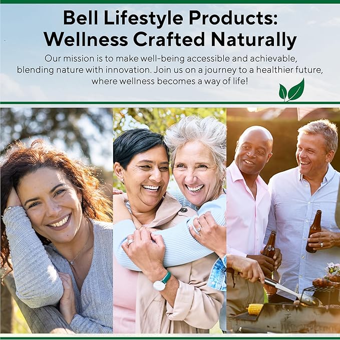 Bell Lifestyle Good Night's Sleep - Natural Sleep Support with Melatonin and Herbal Extracts, Supports Relaxation & Sleep Patterns, 60 Veggie Capsules