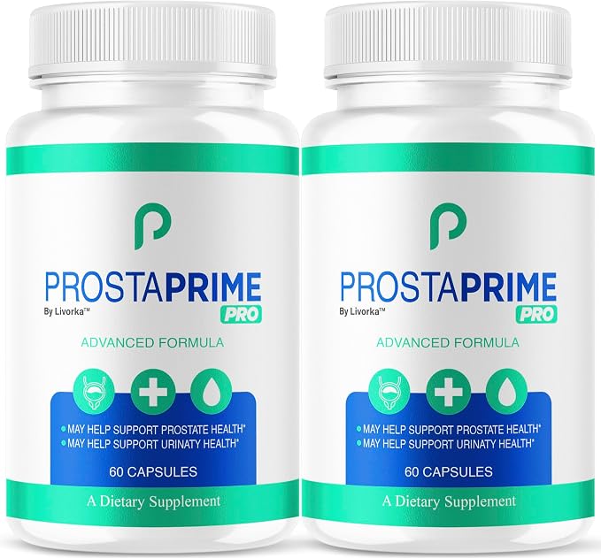 (2 Pack) ProstaPrime Pro Capsules - Official for Men Pills Supplement Support, Natural Premium Advanced Formula Health & Wellness, ProstaPrime Pro Reviews, 120 Capsules for 2 Months