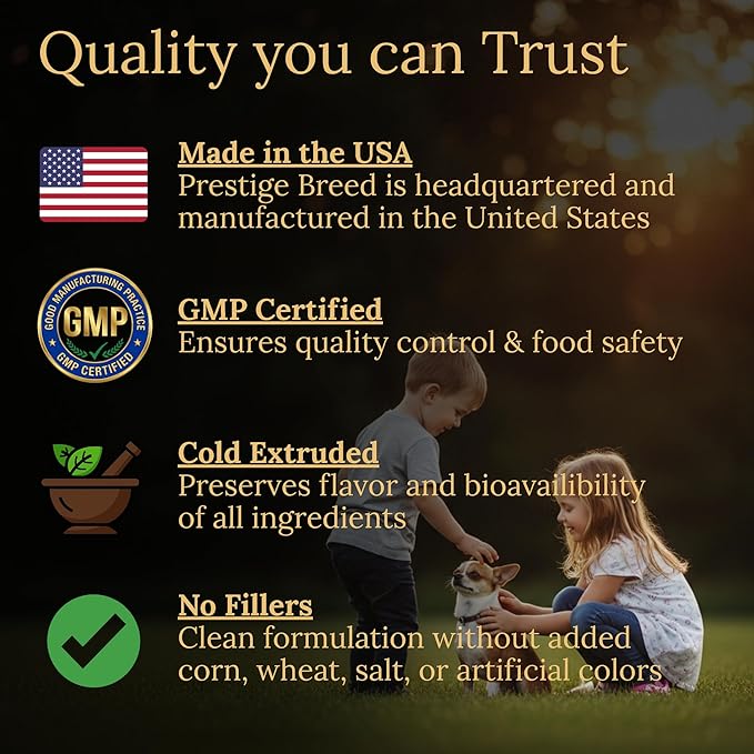 Multivitamins, Balanced Nutrition for Your Chihuahua, 90 Count, Made in The USA with Real Bacon