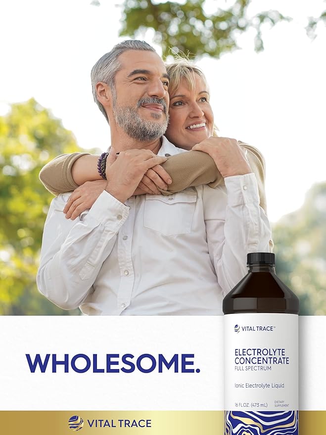 Carlyle Electrolyte Concentrate | 16 fl oz | Full Spectrum | Ionic Supplement with Magnesium, Potassium. and Sodium | Vegan, Non-GMO & Gluten Free Formula | by Vital Trace