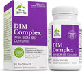 Terry Naturally DIM Complex - Dietary Supplement with BCM-95 Curcumin - Supplement to Support Healthy Hormone Balance, Liver Health & Menopause Symptom Relief - 30 Capsules