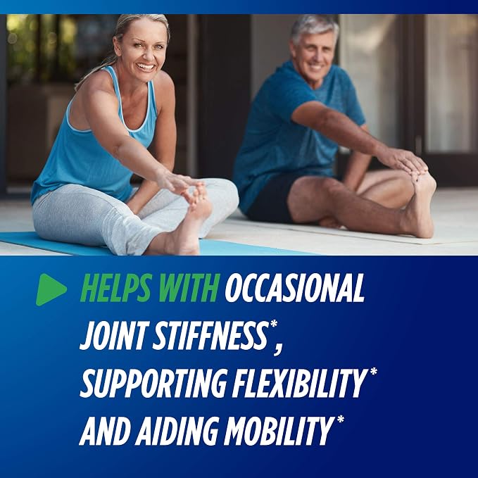 Osteo Bi-Flex Triple Strength Glucosamine Supplement with Turmeric Extract, Improve Joint Function, Antioxidant Power, 80 Coated Tablets