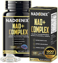 NADGENIX™ NAD+ Supplement – NMNH 500mg, Nicotinamide Riboside, TMG, Resveratrol & CoQ10 – Cellular Energy & Healthy Aging – 60 Capsules – High Absorption Liposomal Delivery