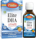 Carlson - Elite DHA, 2270 mg DHA, Professional Strength, Norwegian Fish Oil Concentrate, Cognitive Function & Vision Support, Orange, 100 mL