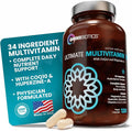 OmniBiotics Ultimate Daily Multivitamin for Women & Men – 34 Essential Ingredients Including Vitamin A, C, D, E, B6, B12, Biotin, Zinc – 120 Vegan Capsules