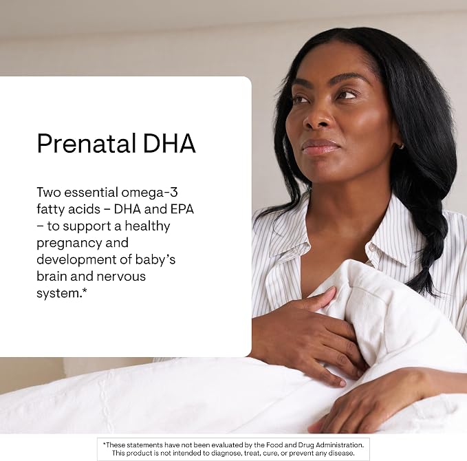 THORNE - Prenatal DHA - 650 mg DHA and 200 mg of EPA - Supports Baby’s Brain & Nervous System Development from Pregnancy to Nursing* - 30 Servings